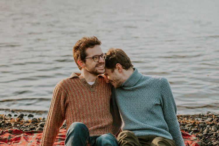 an lgbtq couple goes to therapy